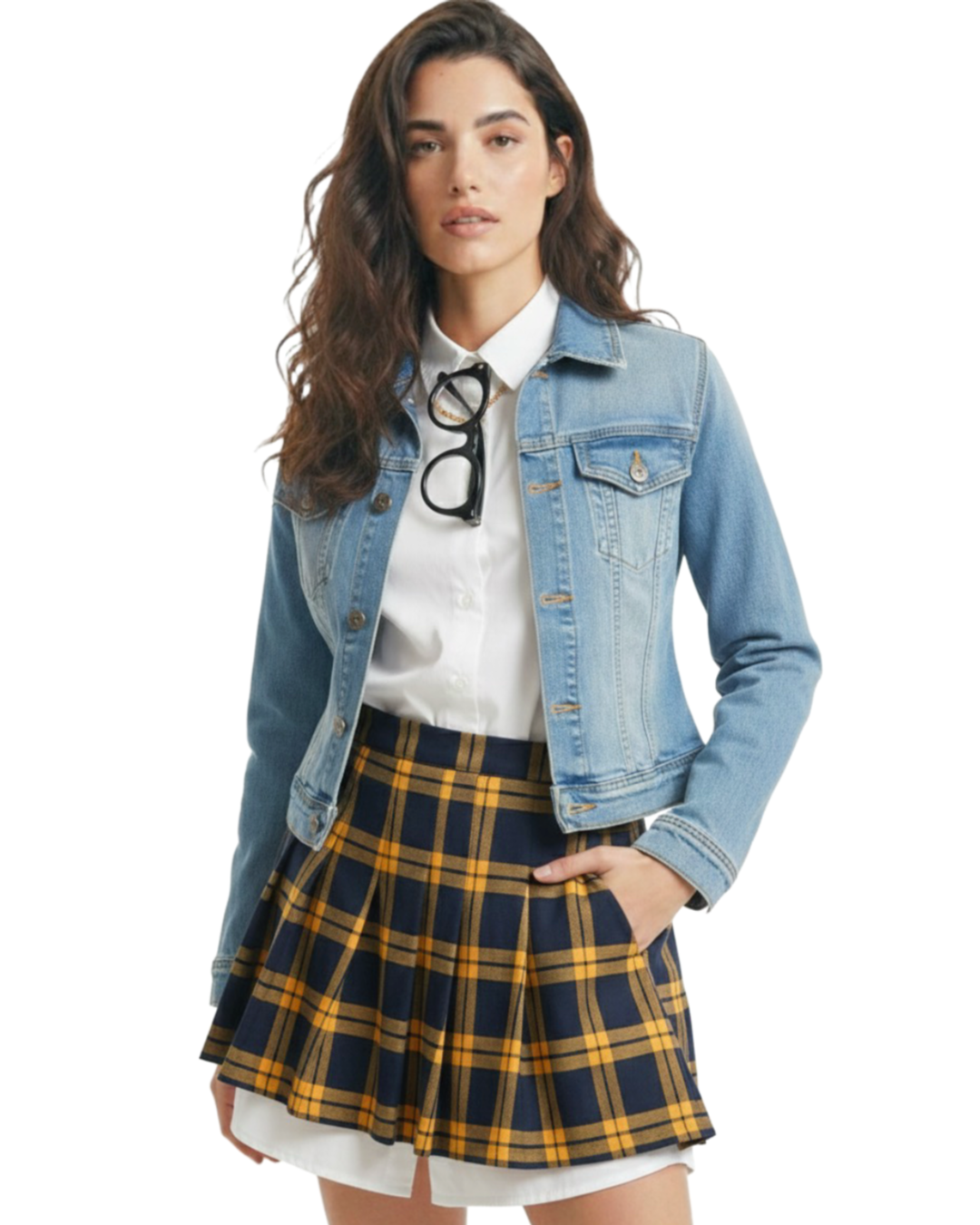 Jaqueta Jeans Vintage - tam (PP)