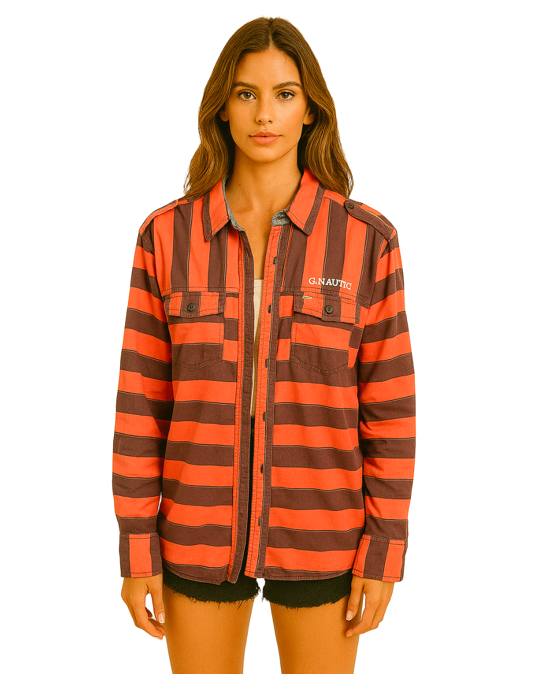 Camisa Oversized Nautic - tam (P)