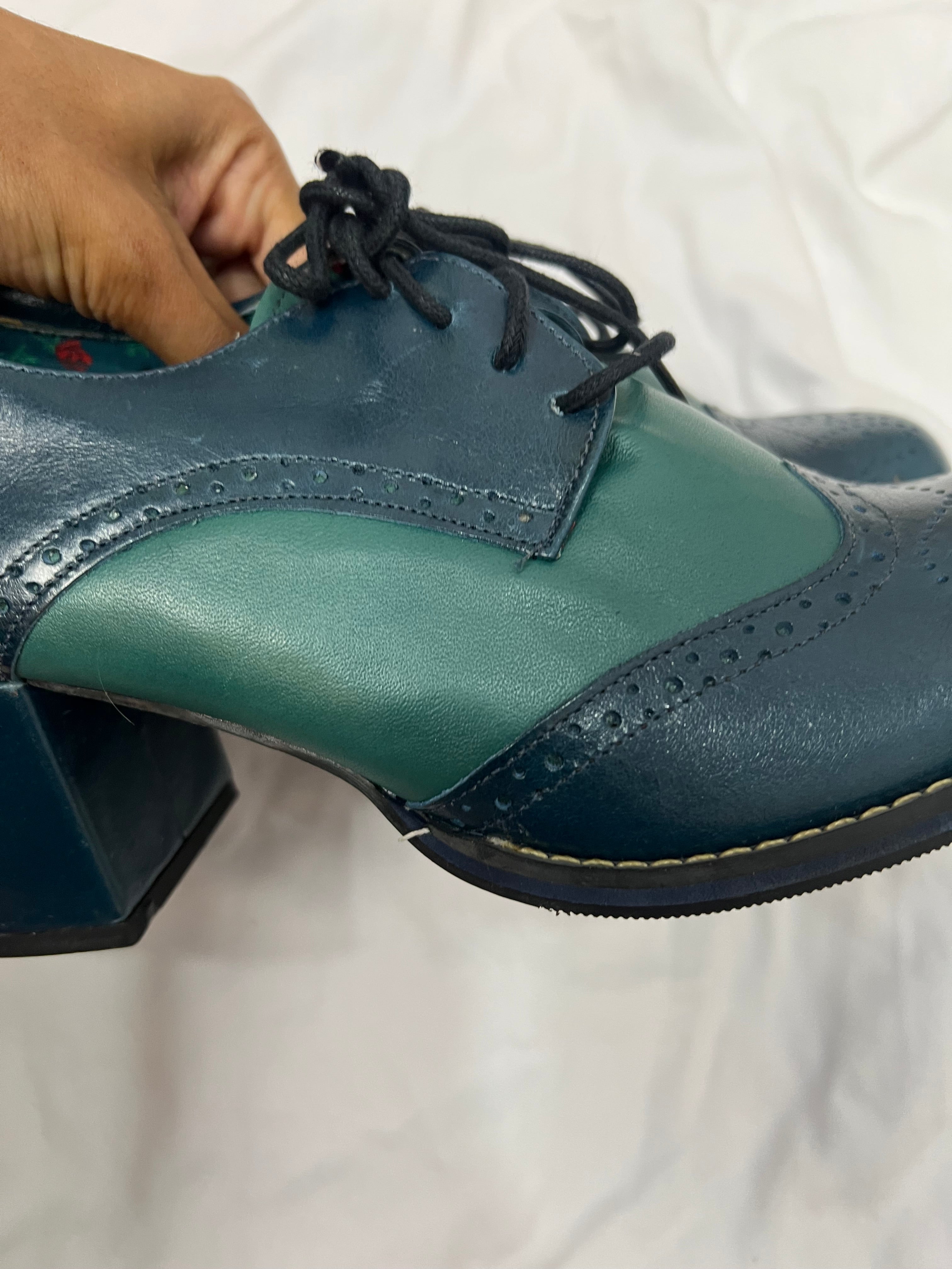 Sapato Boneca Bicolor  - N37