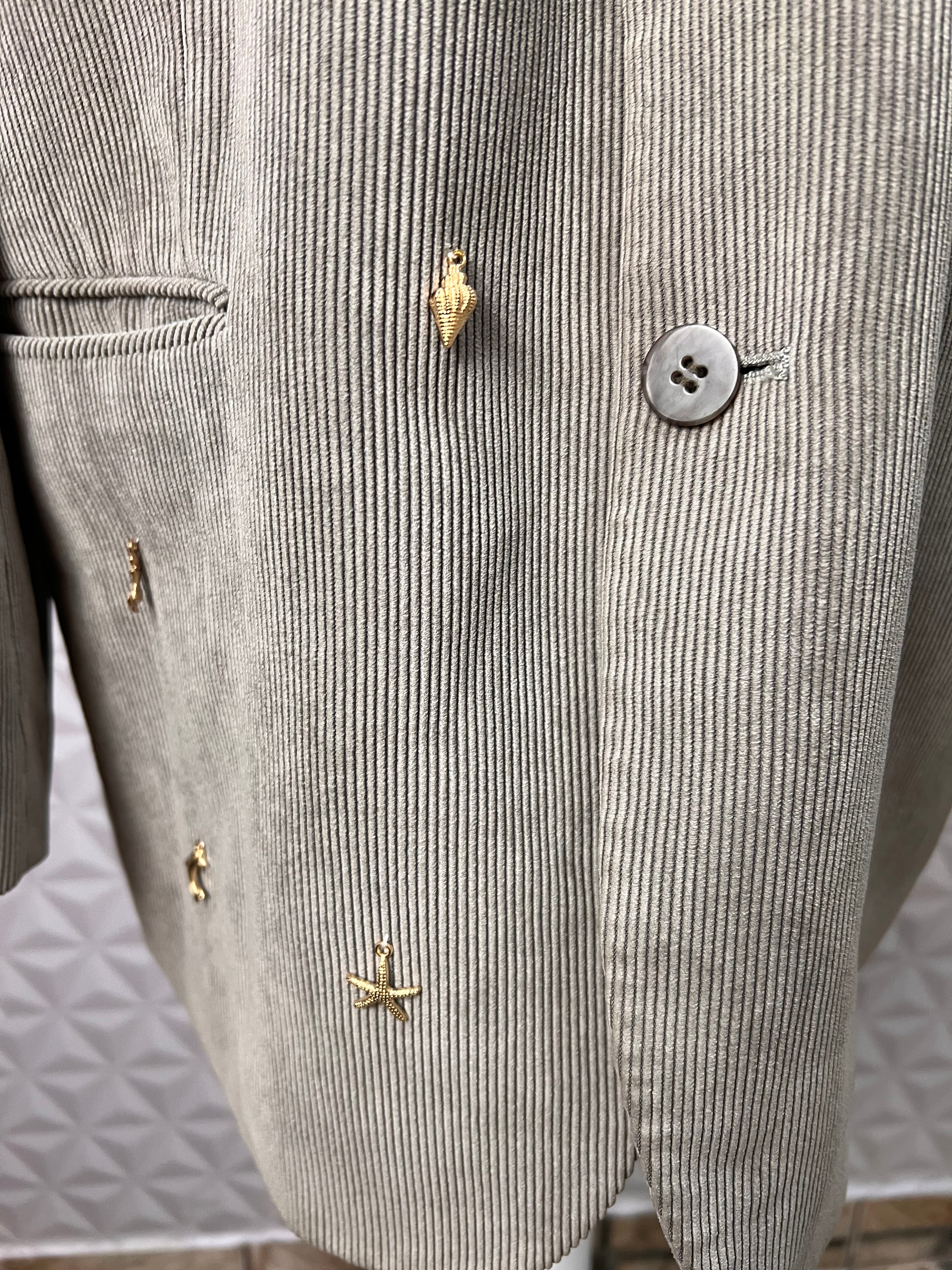 Blazer Oversized Estiliado Fatto — tam G