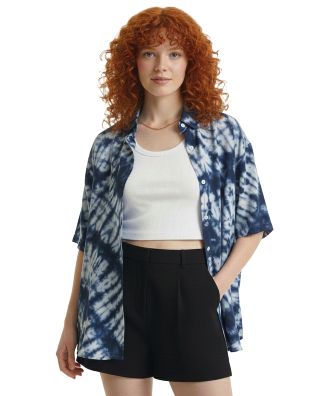 Camisa Tie Dye Blue - tam (G)