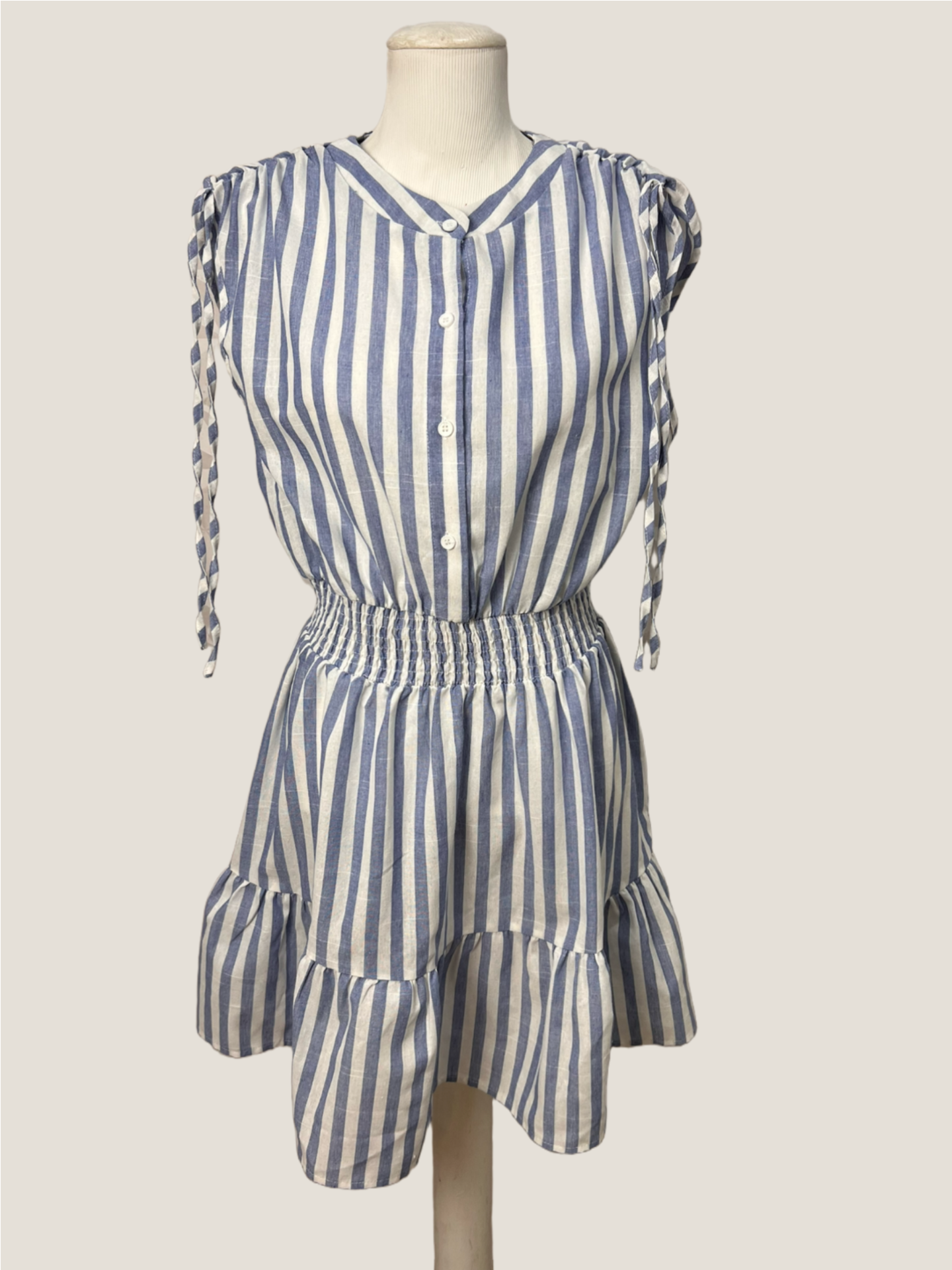 Vestido Romantic Azul — tam G