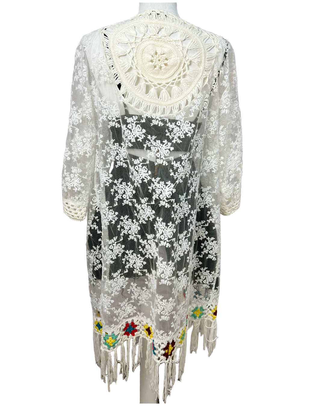 Vestido\Kimono Boho - tam (G)