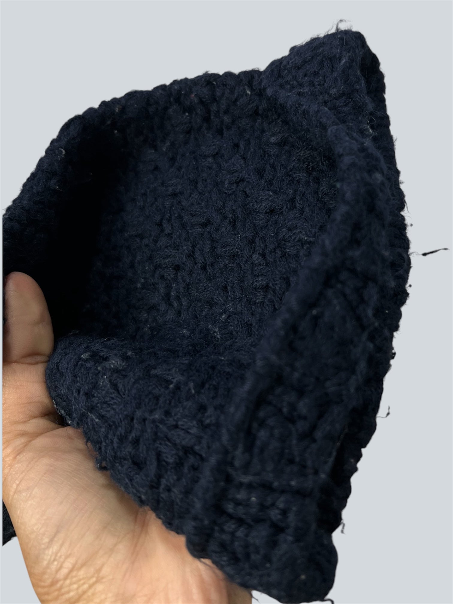 Cardigan Vintage Azul — tam G