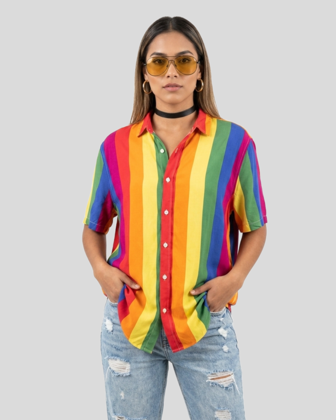 Camisa Oversized Clock House — tam GG