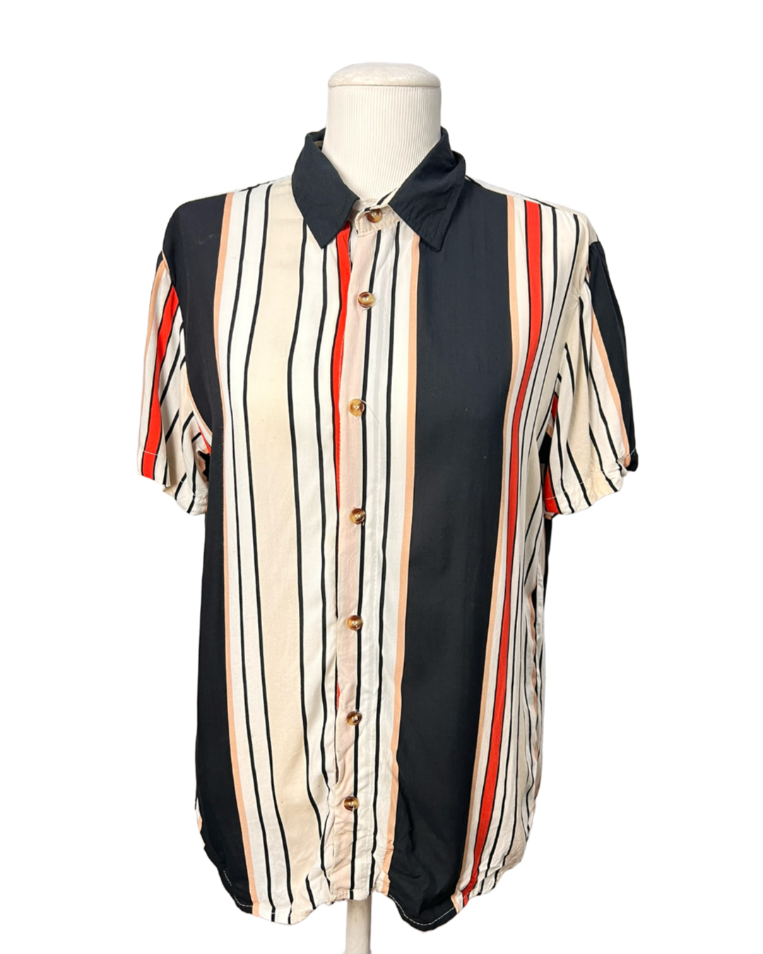 Camisa Oversized Listras - tam (P)