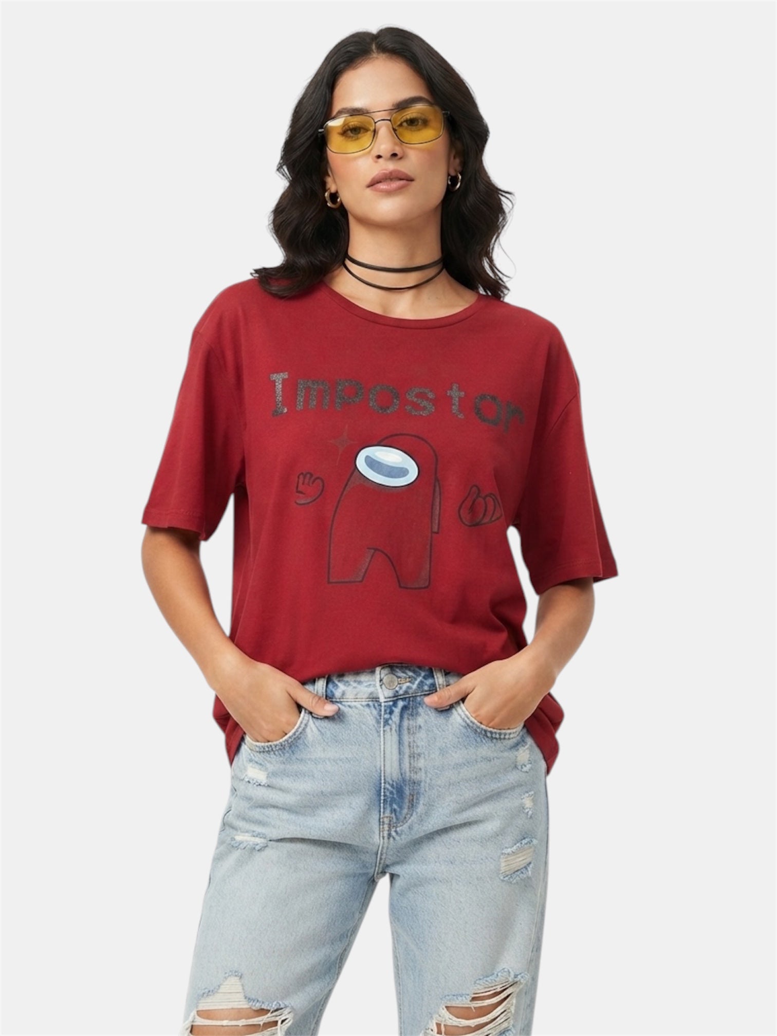 Camiseta Amon Us  — tam M