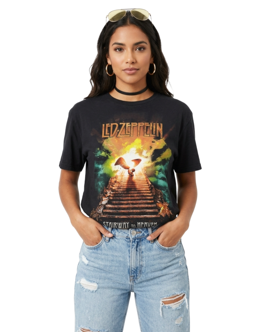 T Shirt Led Zeppelin - tam (M)
