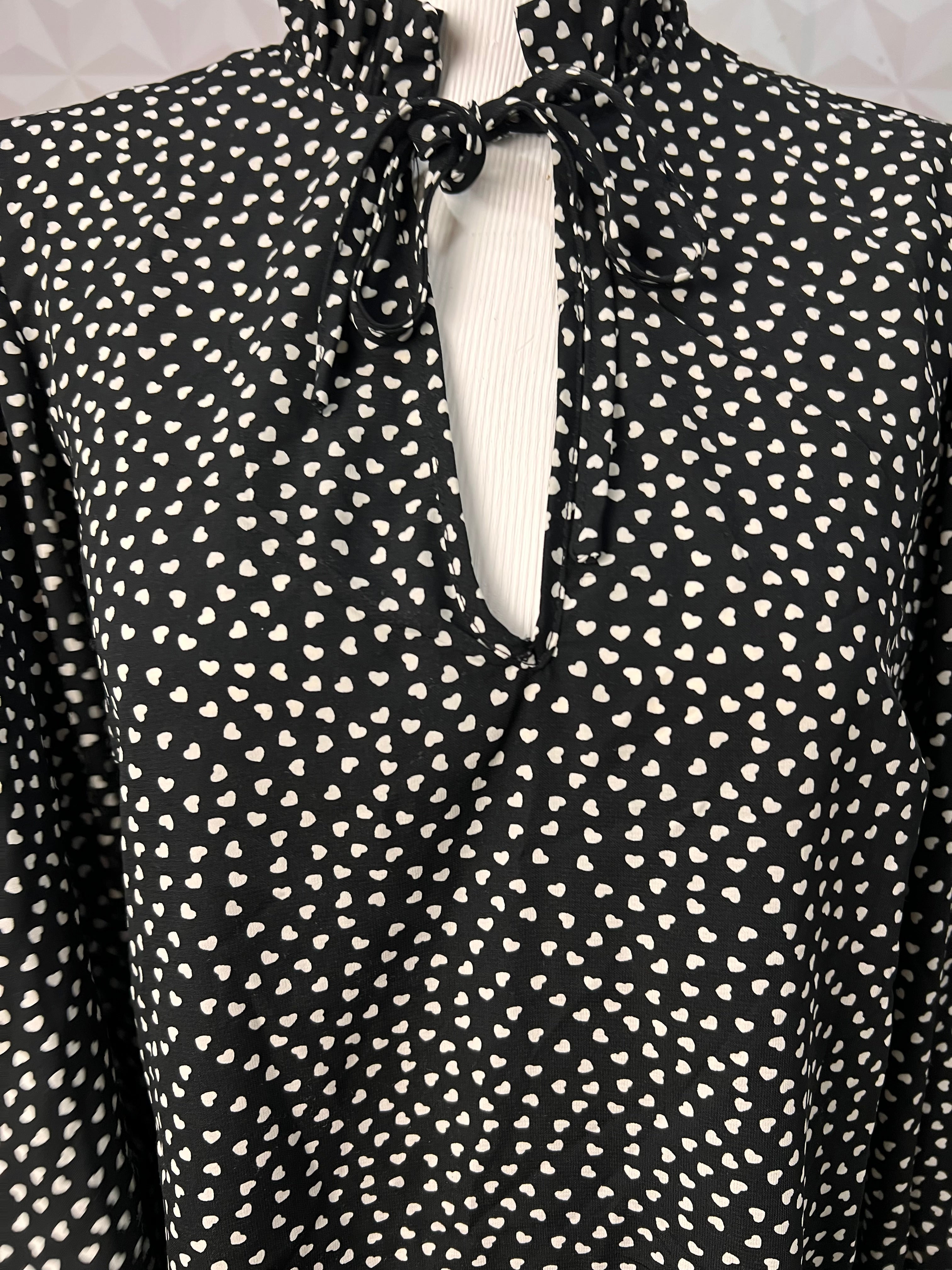 Camisa Marisa Hearts — tam M