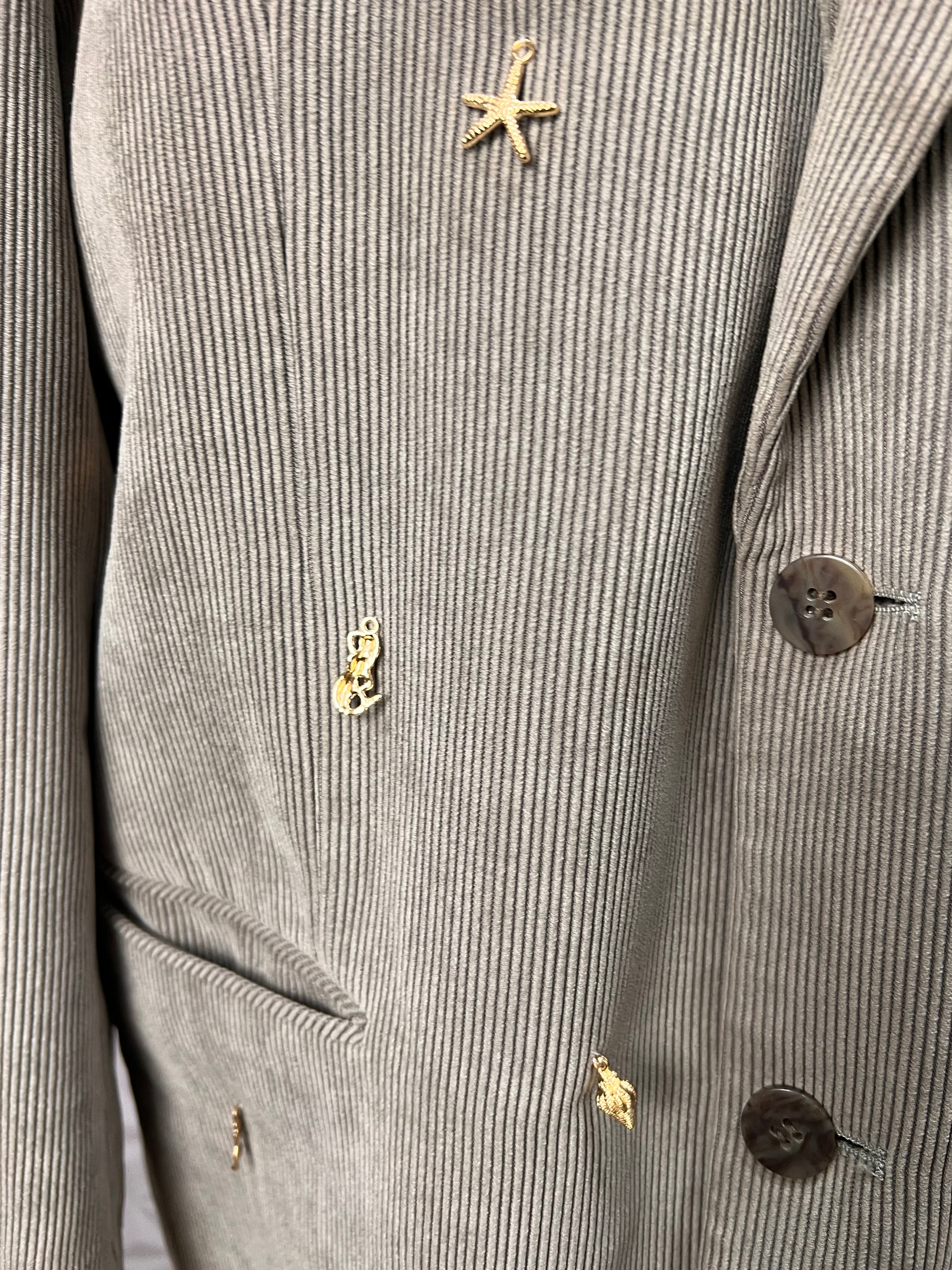 Blazer Oversized Estiliado Fatto — tam G