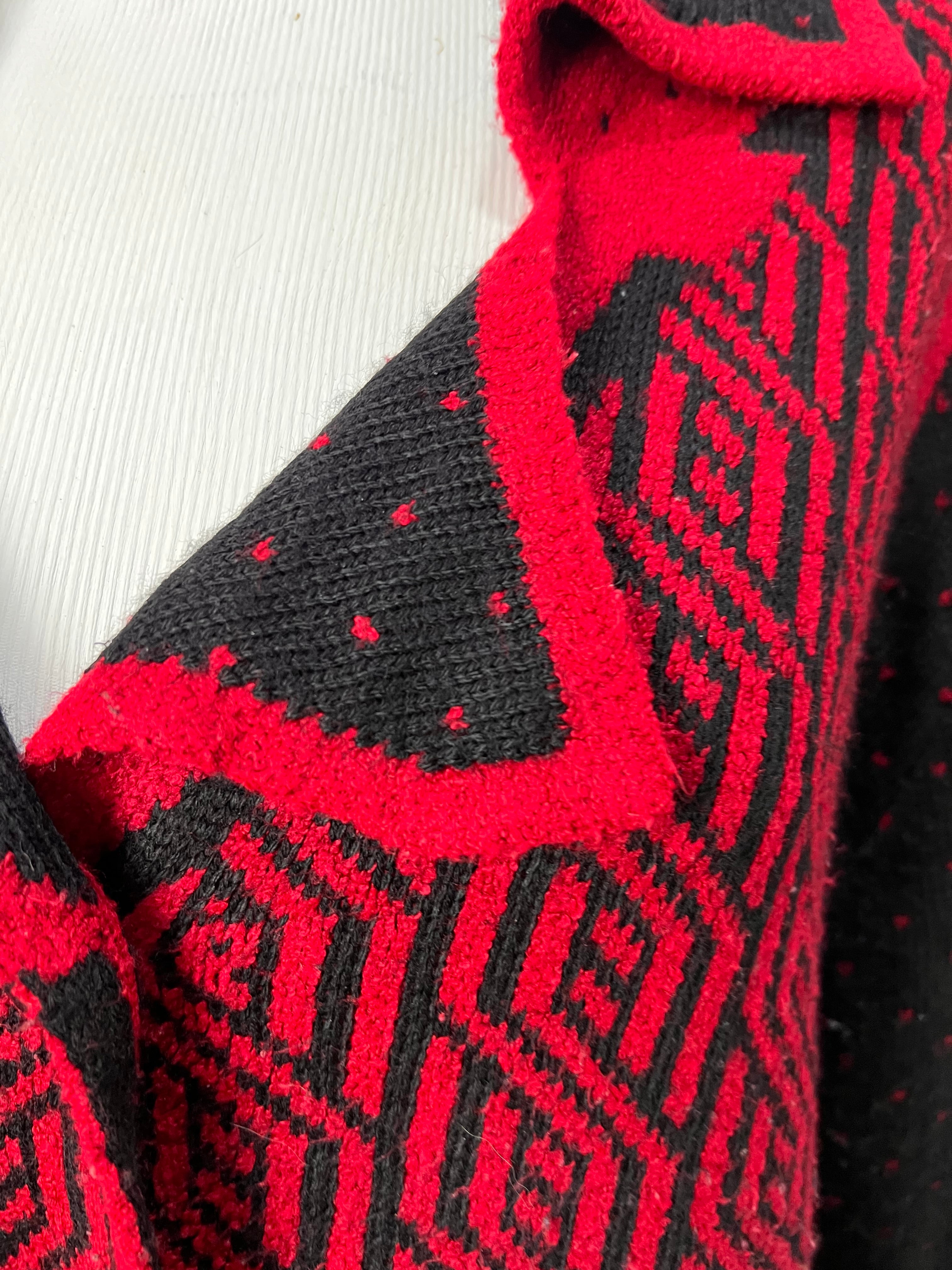 Cardigan Vintage Red — tam M