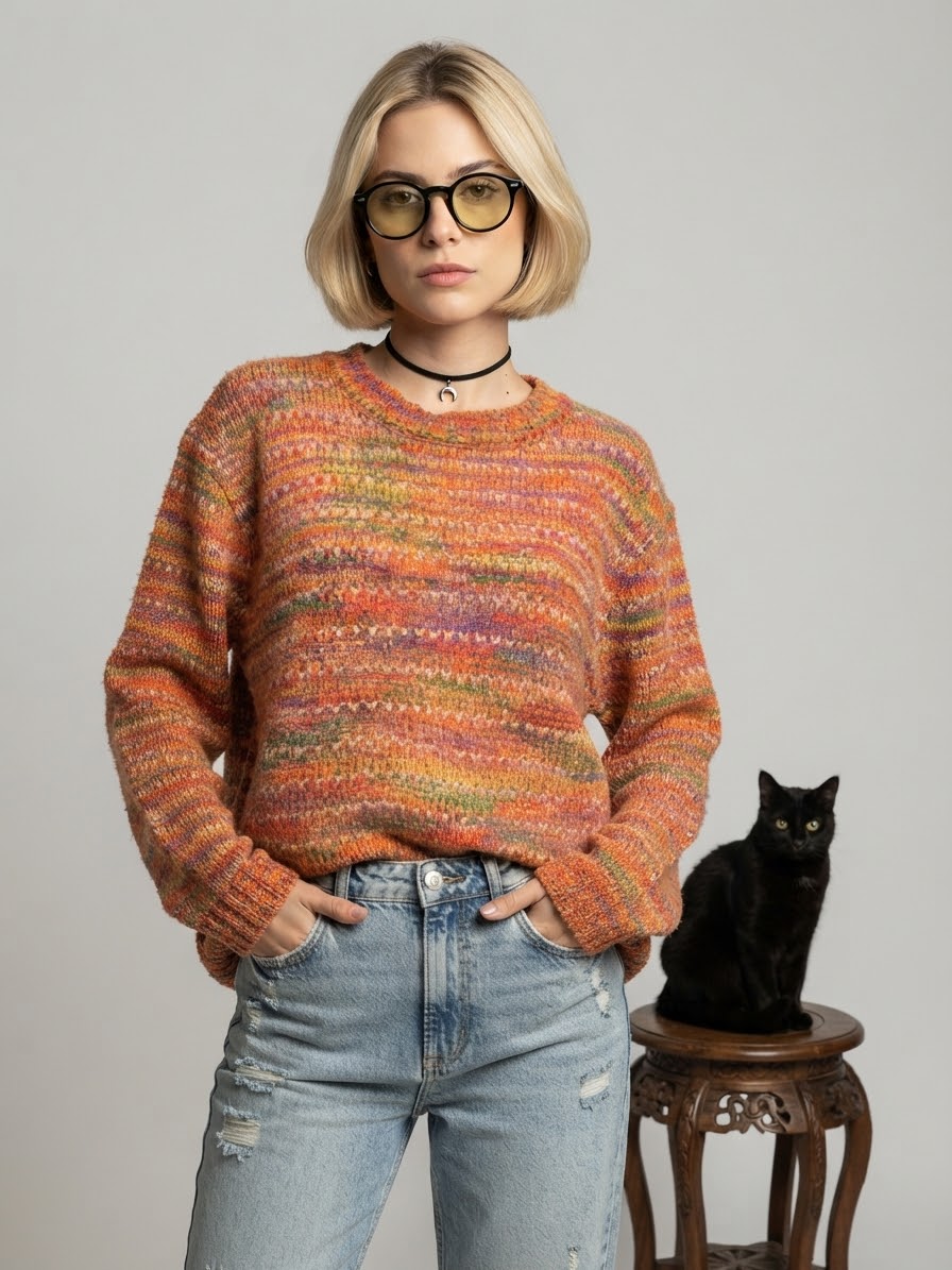 Tricô Vintage Collors  — tam G