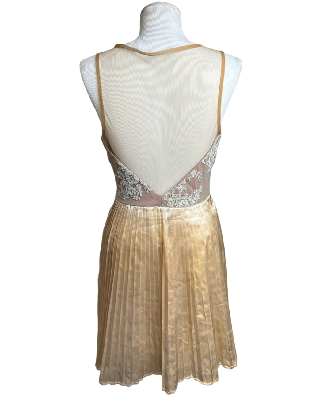 Vestido  Renda Nude -  tam (P)