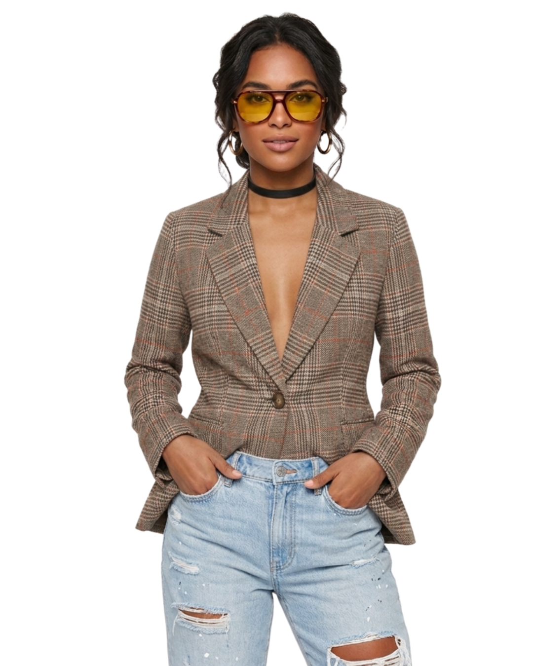 Blazer Xadrez - tam (M)