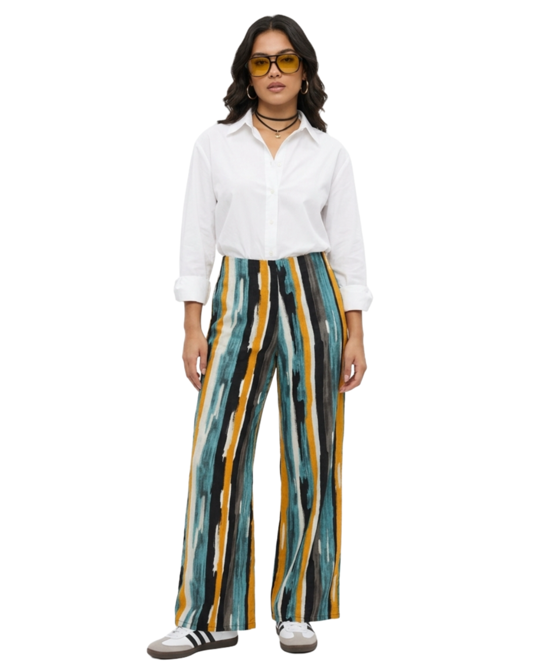 Calça Pantalona Colors  - tam (40)