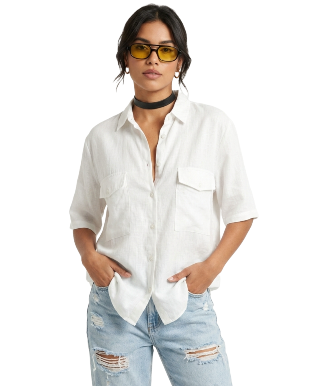 Camisa  Alka Casual - tam (G)