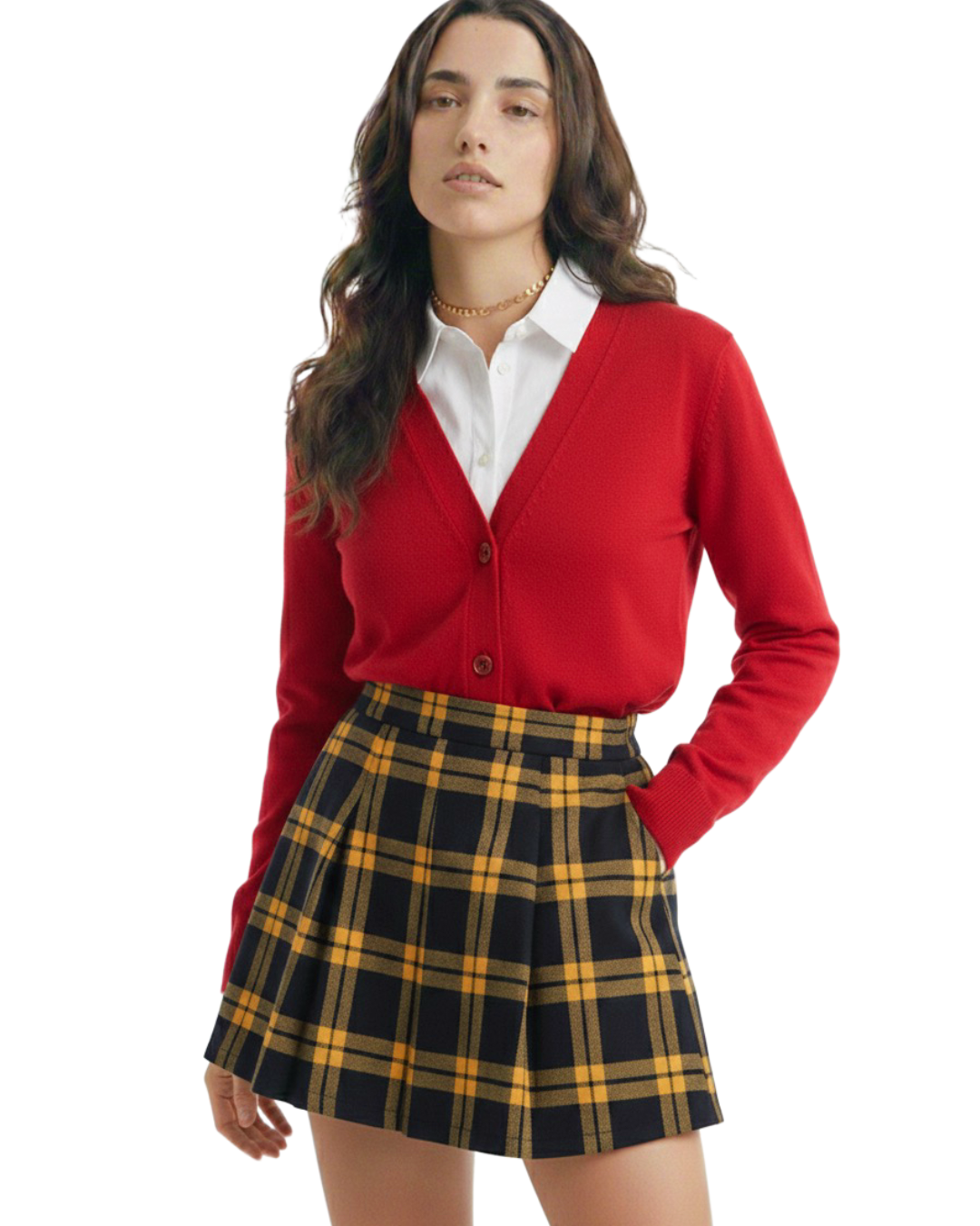 Cardigan Red - tam (PP\P)