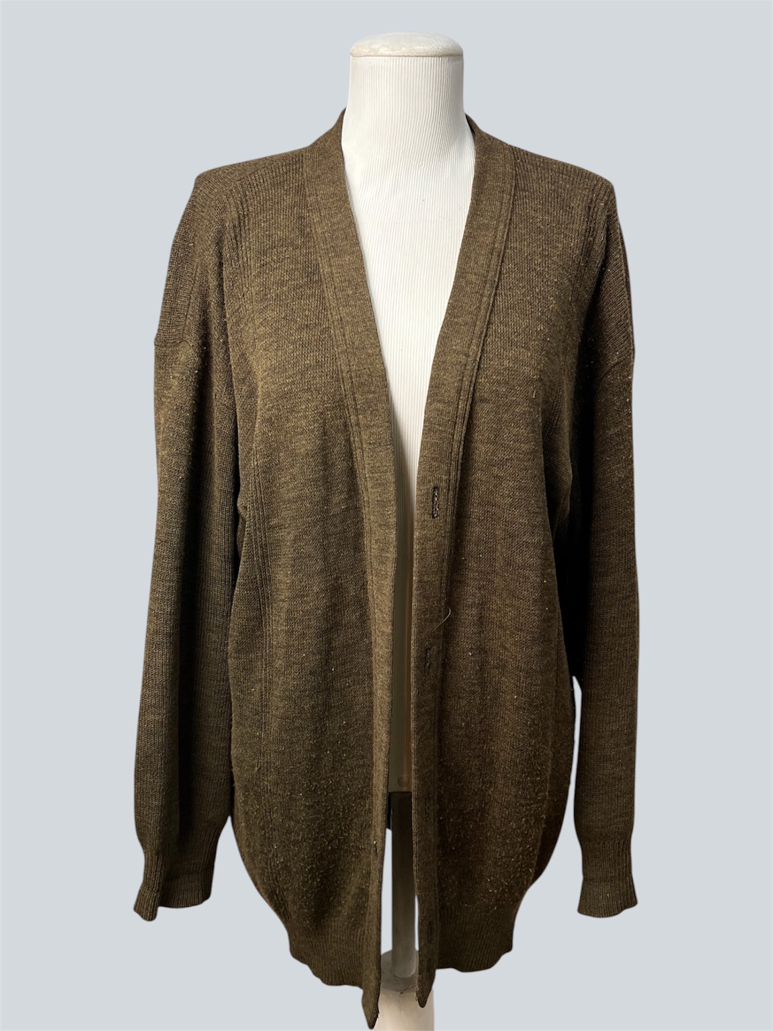 Cardigan Vintage Brown — tam G