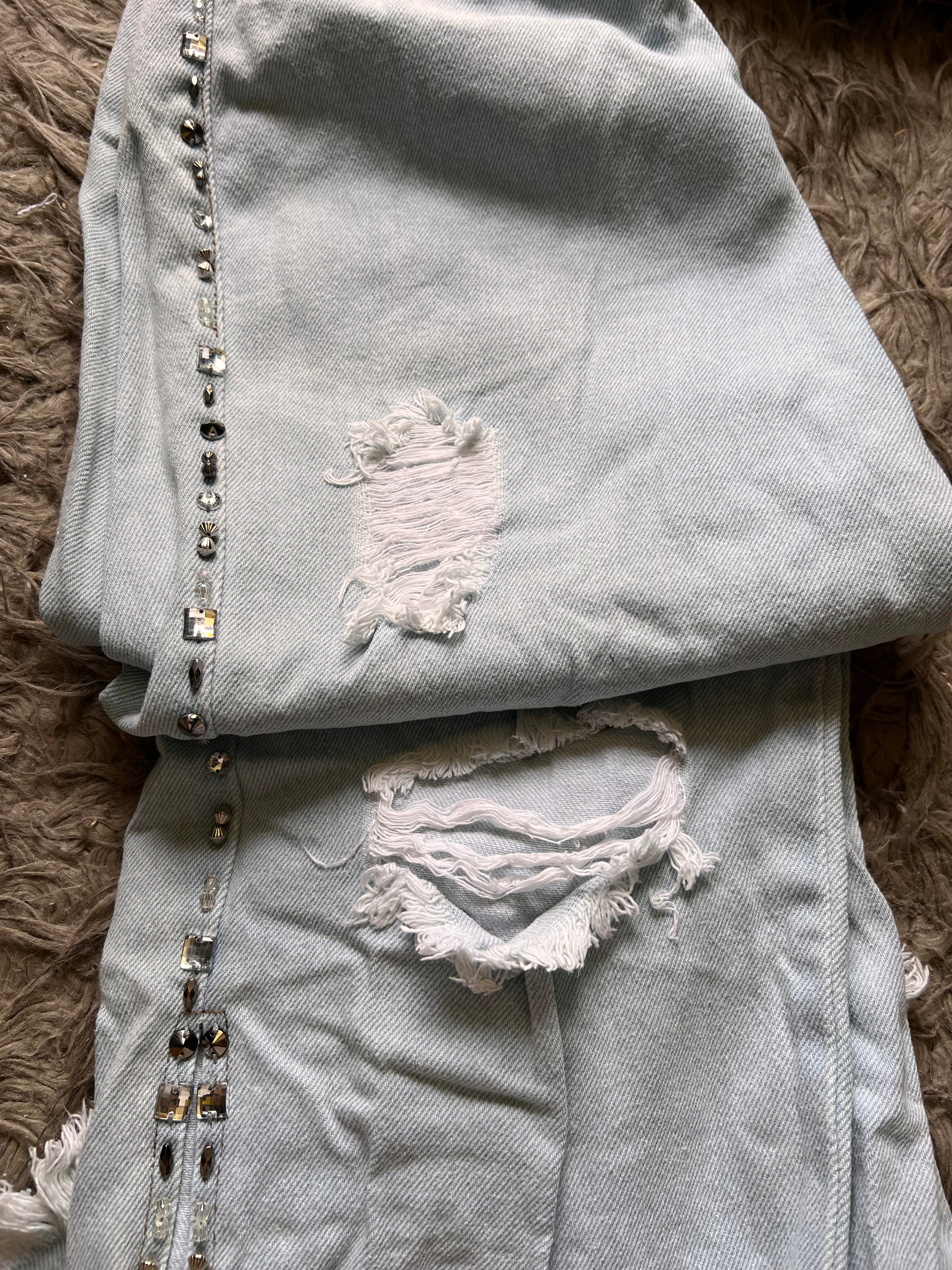 Calça Strass - tam (40)