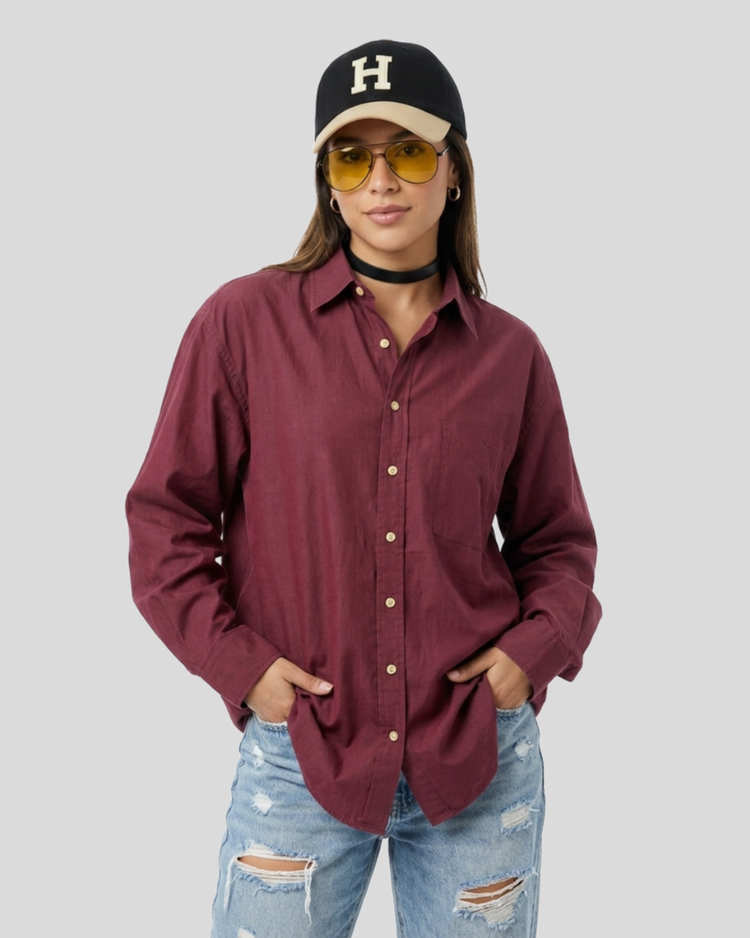 Camisa Oversized   Happy man Italy —  tam P