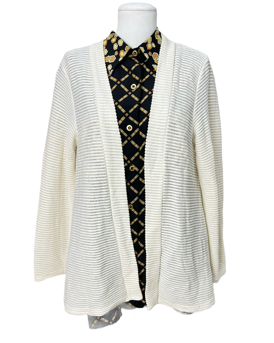 Cardigan Creme - tam (G)