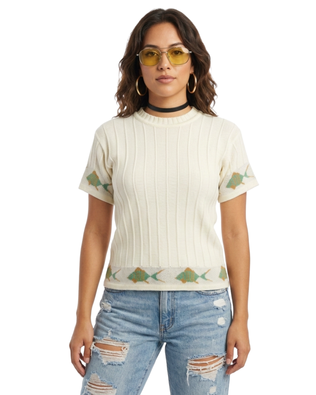 Camiseta Tricô summer - tam (G)