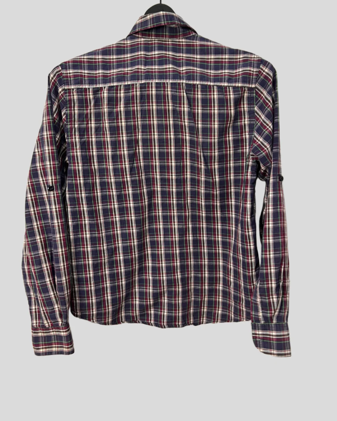 Camisa Oversized Angelo L Xadrez — tam P