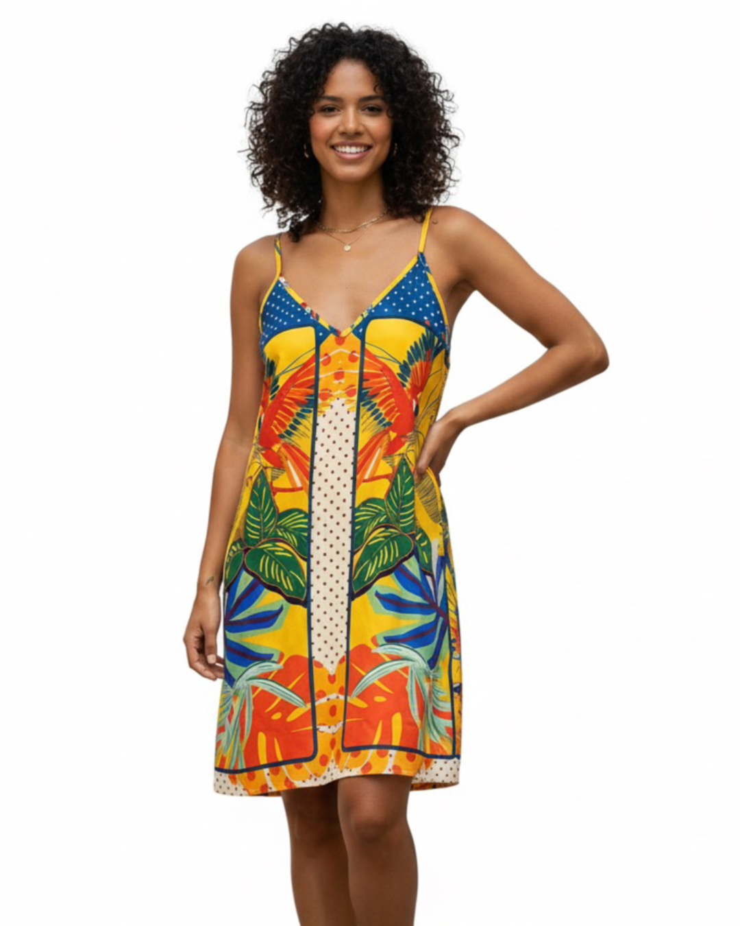 Vestido Birds - tam (M)