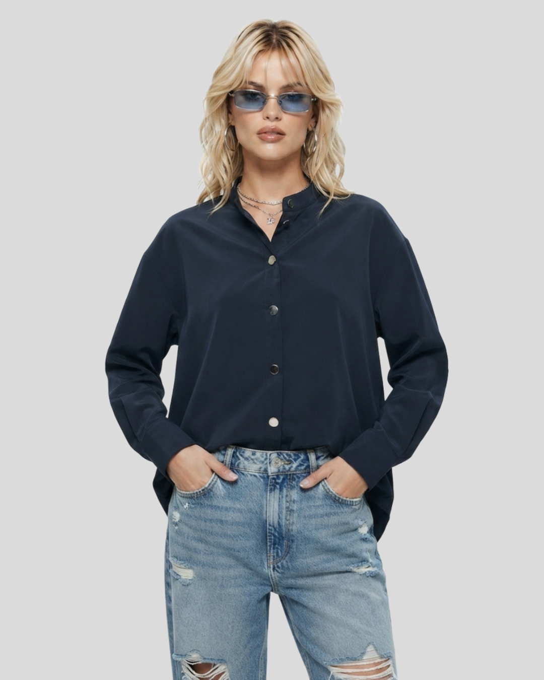 Camisa Marinho — tam G