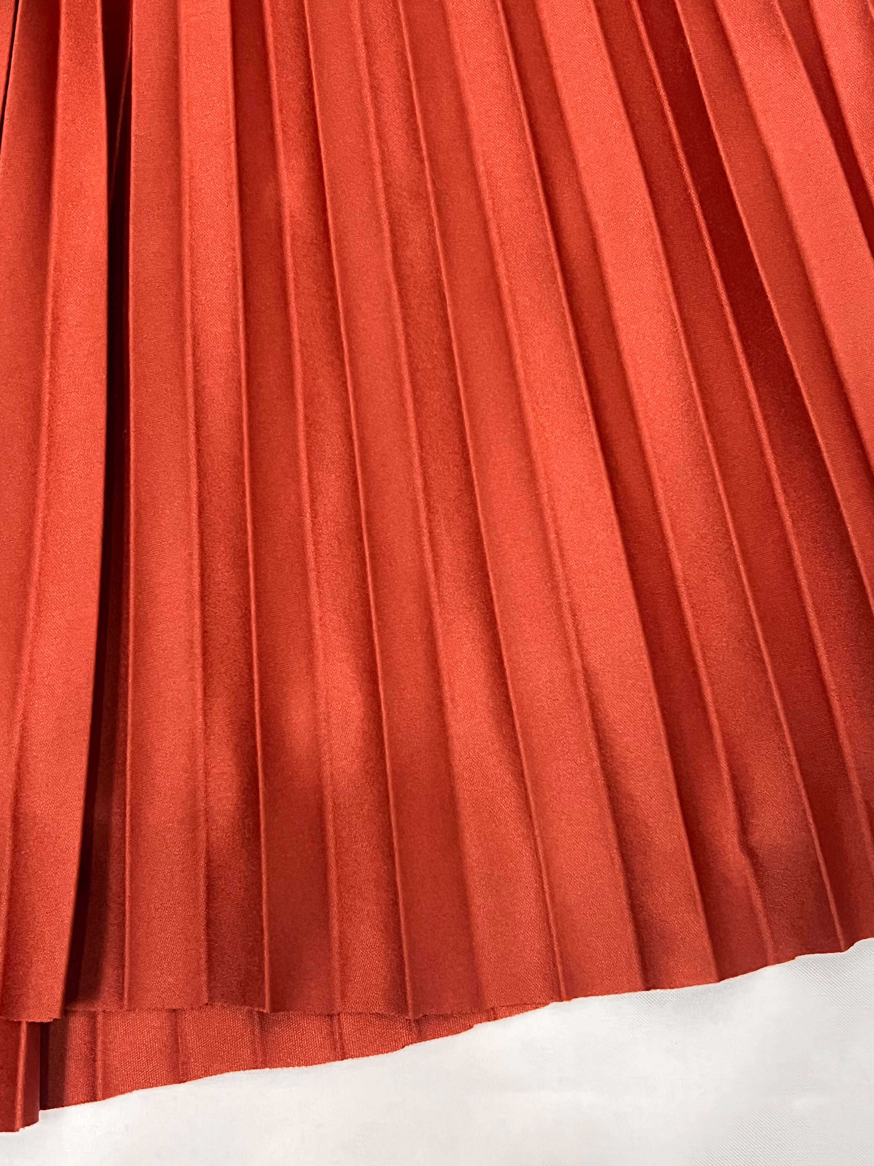 Saia Plissada Glow — tam M