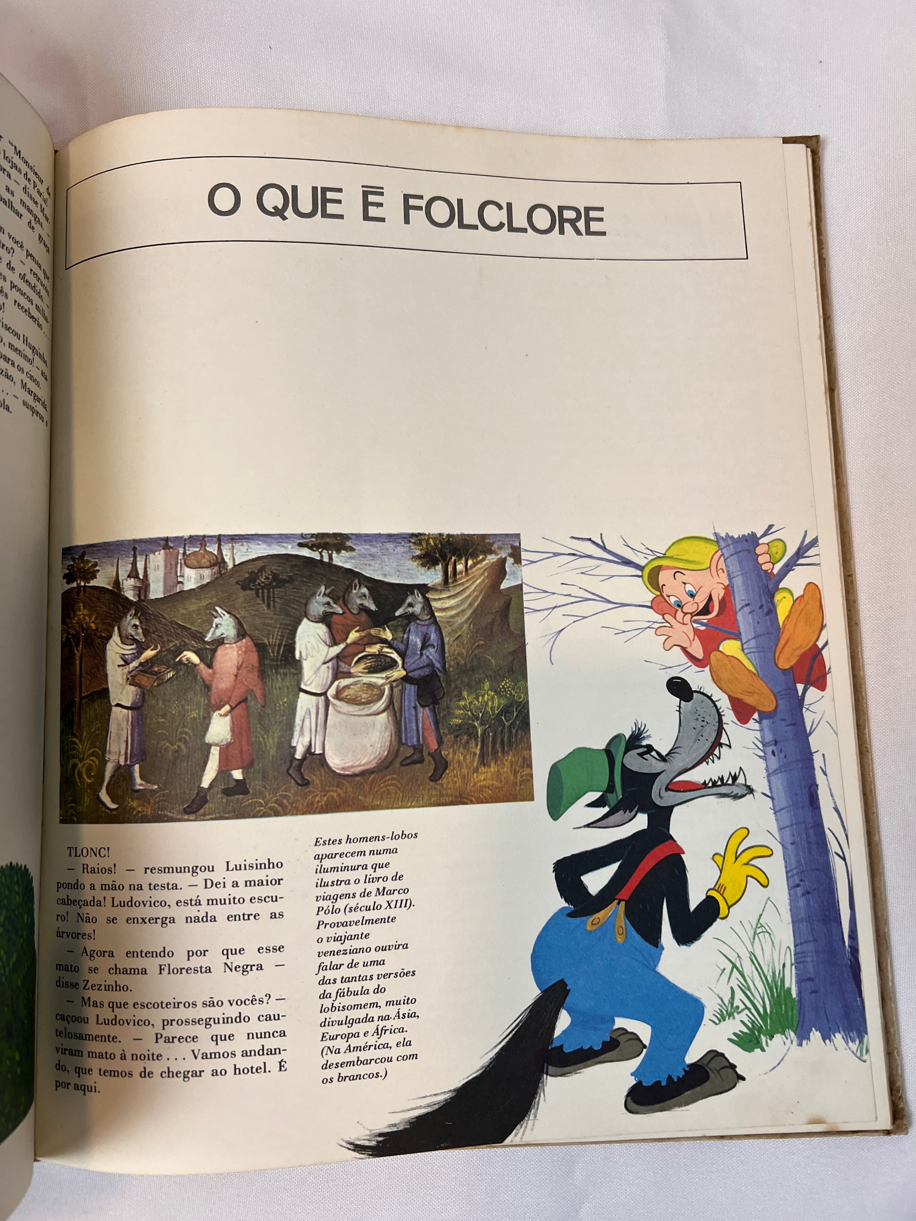 Livro Vintage Enciclopédia Disney 1972 (N6)