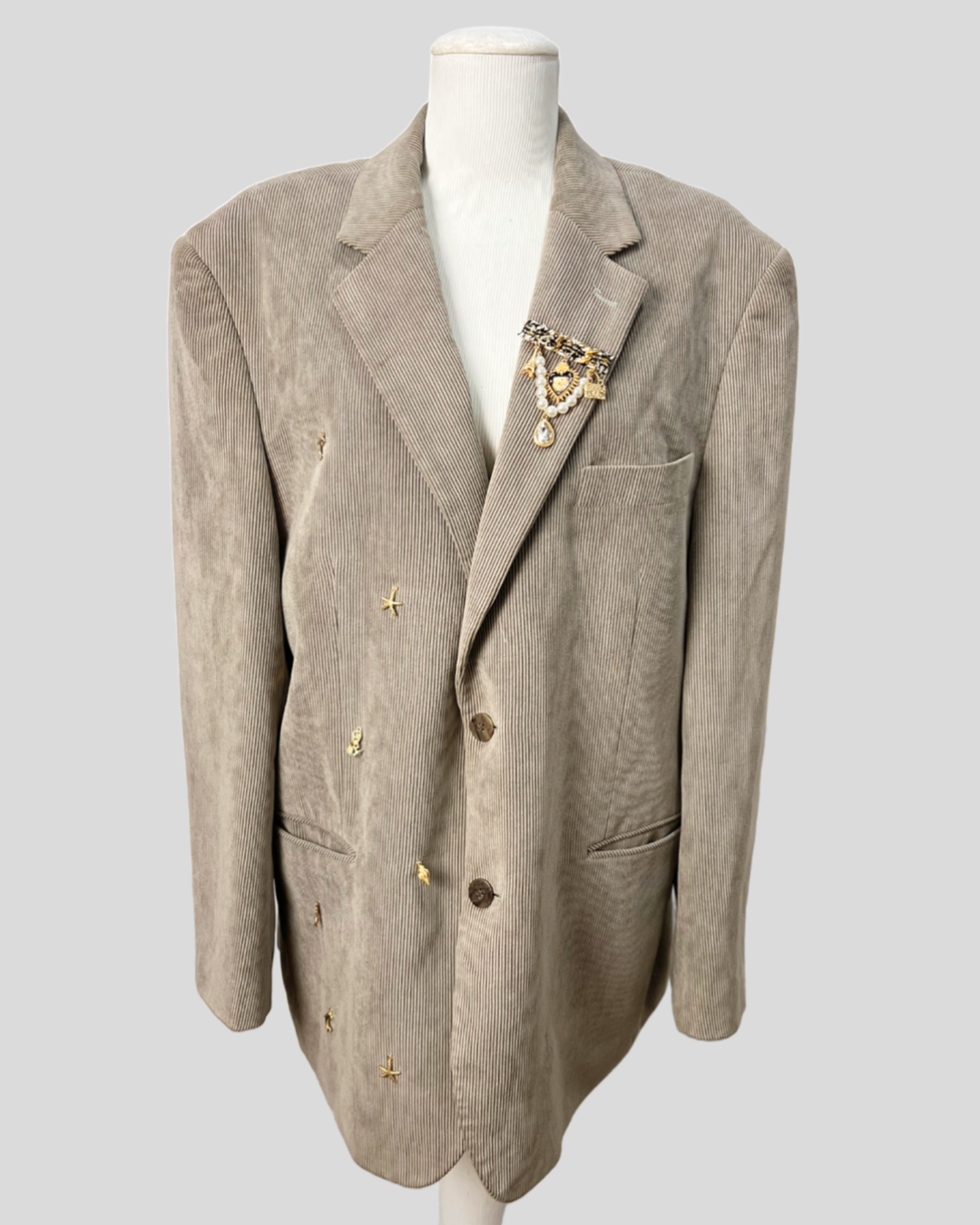 Blazer Oversized Estiliado Fatto — tam G