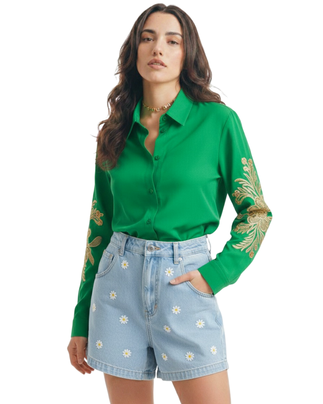 Camisa Qing - tam (G)