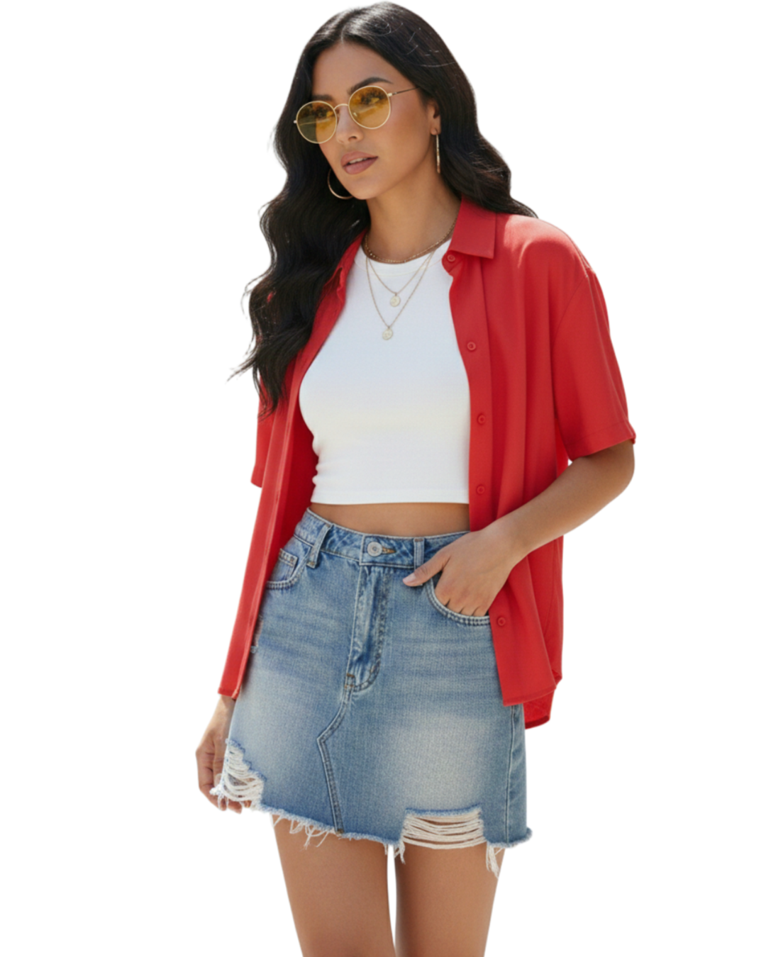 Camisa Oversized Lucciano - tam (M)