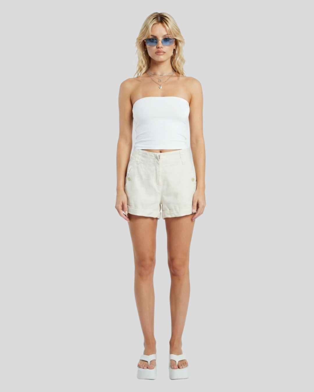 Shorts Linho - tam (44)