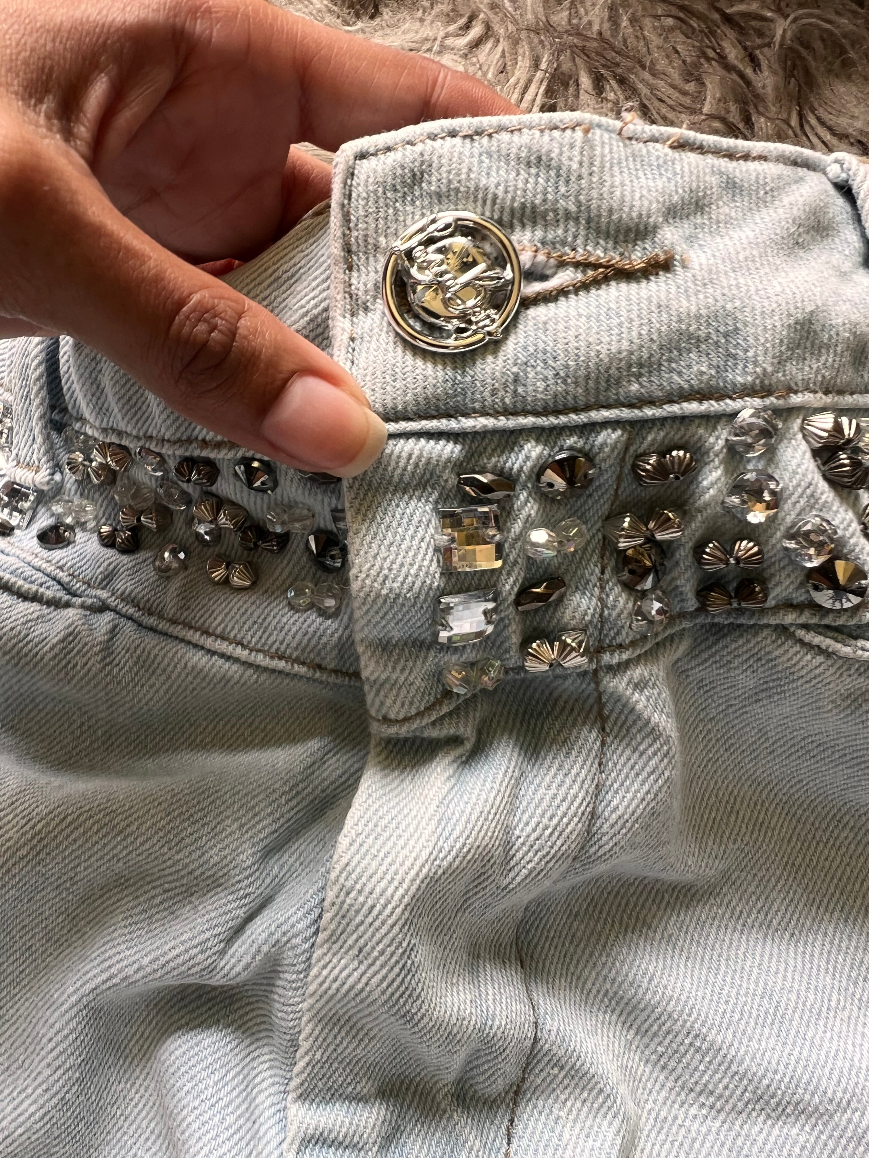 Calça Strass - tam (40)