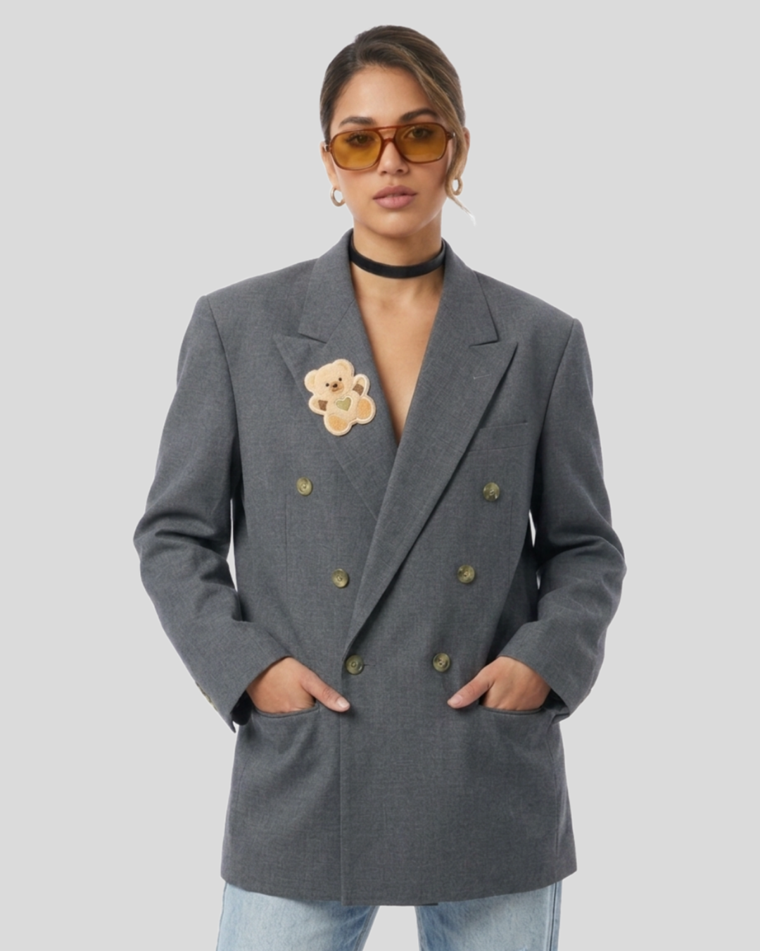 Blazer Oversized Estilizado Norton — tam G