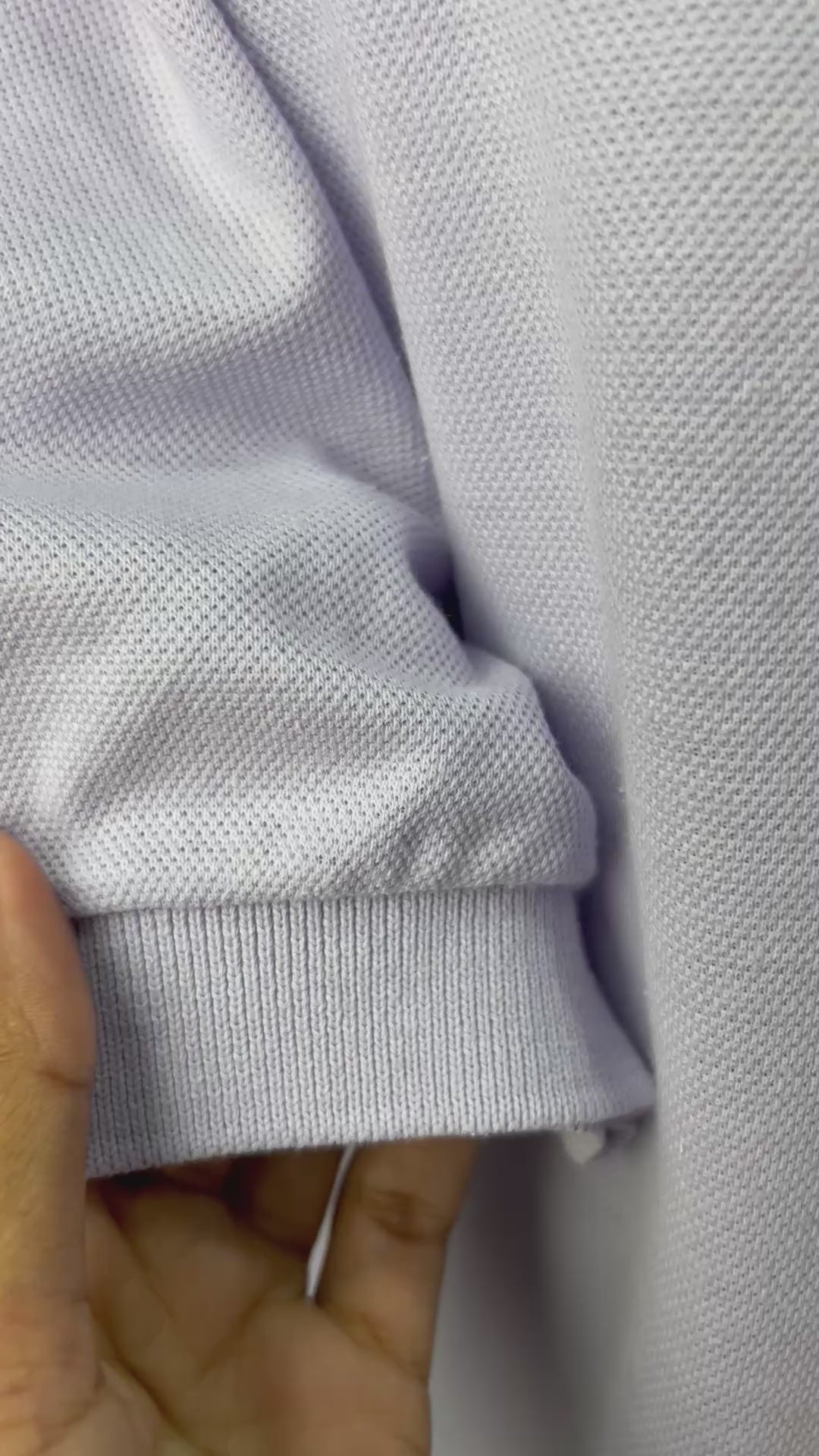 Camisa Polo Lilás Vintage - tam (M)